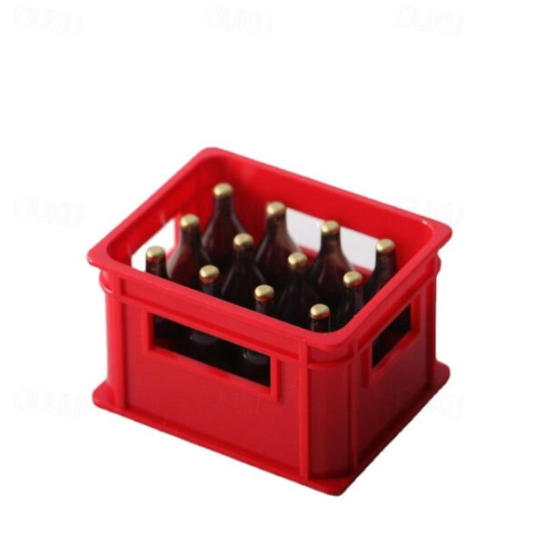 1:12 simulation mini real beer box drink box creative simulation decoration accessories 2025 - US $8.49