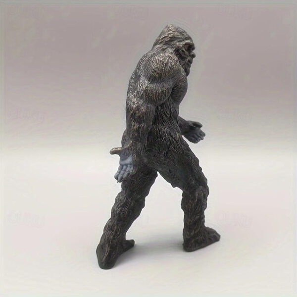 1pc Savage Mini Statue Faux Primitive Man Apes, Home Interior Decorations Patio Garden Decorations Desktop Computer Ornaments Cake Decorations Hallowe