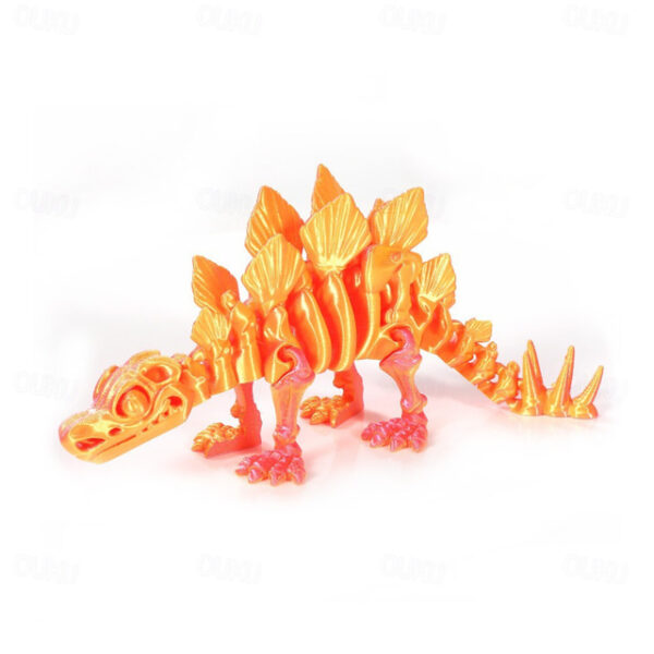 3D Printed Dinosaur for Kids and Adult 3D Printed Dinosaur Fidget Toys Decor for Stress Relief 2025 - US $22.99