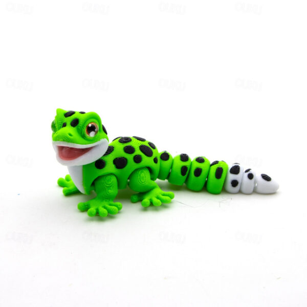 3D Printed Lizard for Kids and Adult 3D Printed Gecko Fidget Toys Decor for Stress Relief 2025 - US $21.99