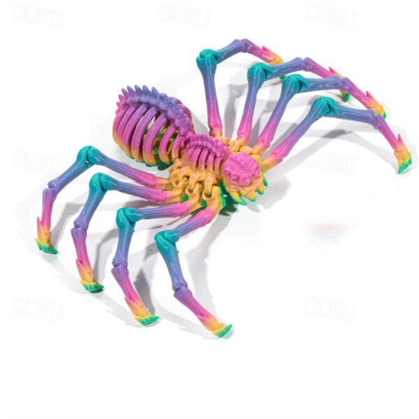 3D Printed Spiders for Kids Adult 3D Printed Dinosaur Fidget Toys Decor for Stress Relief 2025 - US $19.99