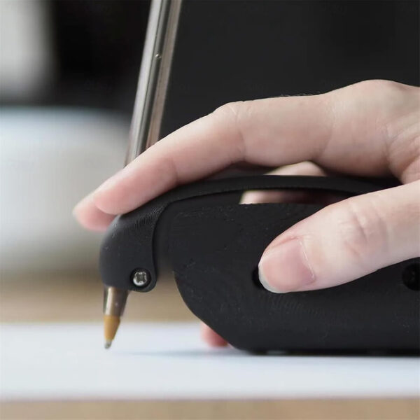 Assistive Writing and Drawing Device, Individuals with Limited Mobility Pen Holder, Pencil Gripper Handwriting Aid Tools Grip Support, Suitable for Bo