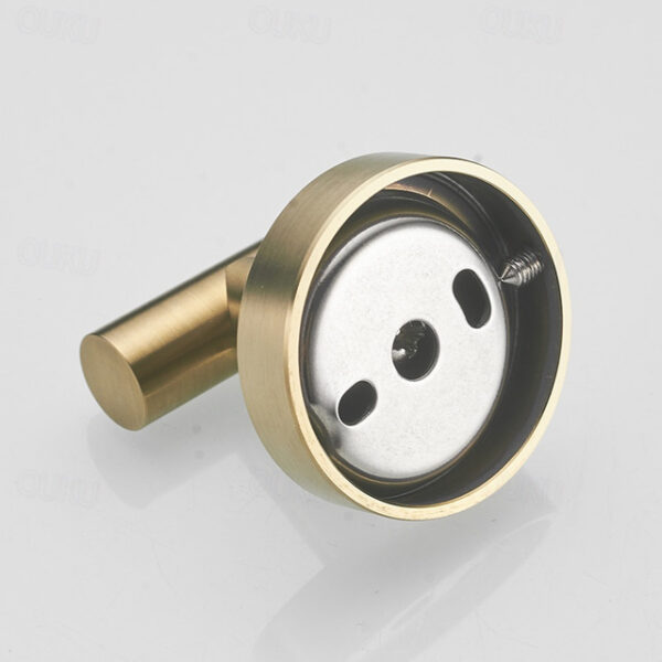 Bathroom Accessory Set Include Towel Bar Robe Hook and Towel Ring New Design Modern Stainless Steel Material Wall Mounted Golden 3pcs 2025 - US $47.99