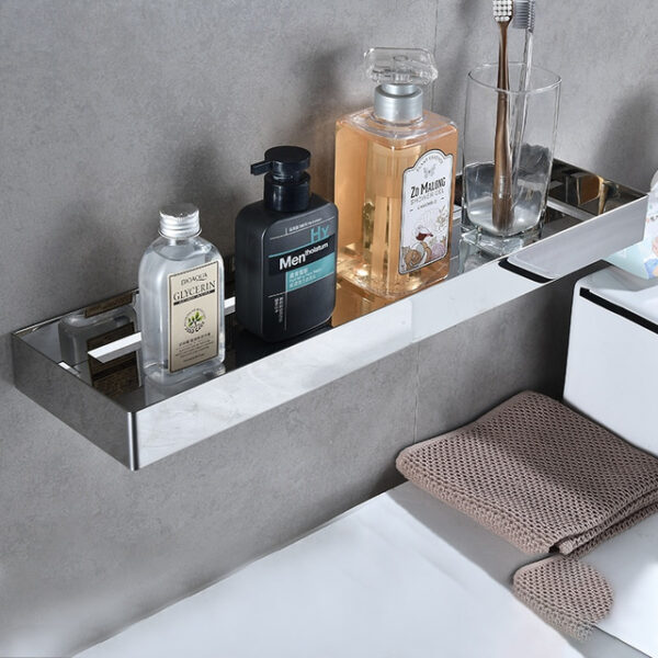 Bathroom Shelf New Design Stainless Steel Wall Mounted Bathroom Rack Tray Pendant In Front Of Shower Mirror 2025 - US $48.99