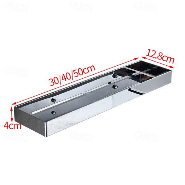 Bathroom Shelf New Design Stainless Steel Wall Mounted Bathroom Rack Tray Pendant In Front Of Shower Mirror 2025 - US $48.99