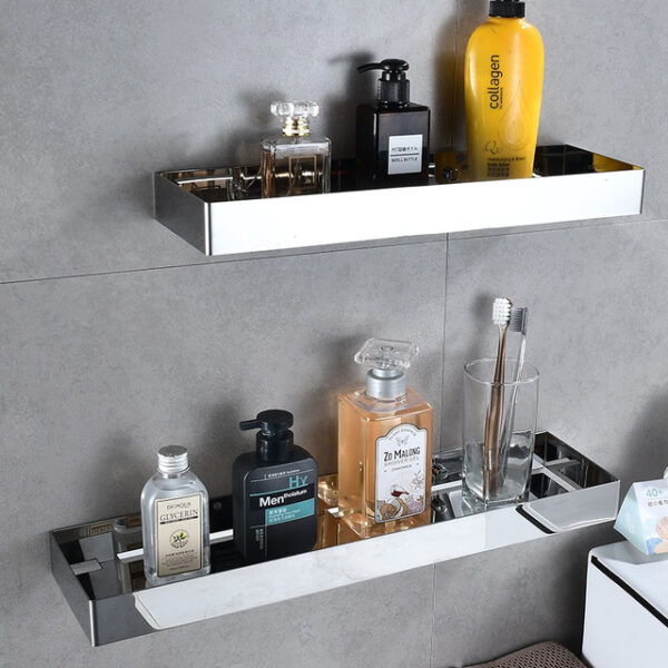 Bathroom Shelf New Design Stainless Steel Wall Mounted Bathroom Rack Tray Pendant In Front Of Shower Mirror 2025 - US $48.99