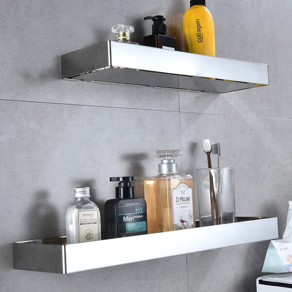 Bathroom Shelf New Design Stainless Steel Wall Mounted Bathroom Rack Tray Pendant In Front Of Shower Mirror 2025 - US $48.99