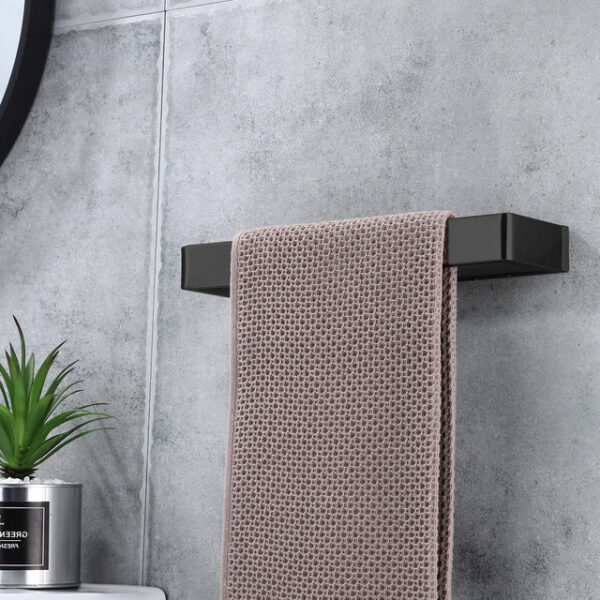 Bathroom Towel Rack Hand Towel Rail Black Towel Bar SUS304 Stainless Steel 26cm Wall Mounted Towel Rack(Black/Golden/Brushed Nickel) 2025 - US $35.99