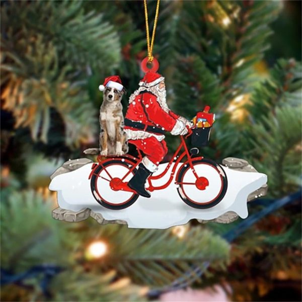 Christmas Ornament Xmas Tree 2D Acrylic Hanging Pendants Decorative Exquisite Home Farmhouse Party Decor 2024 - US $2.99