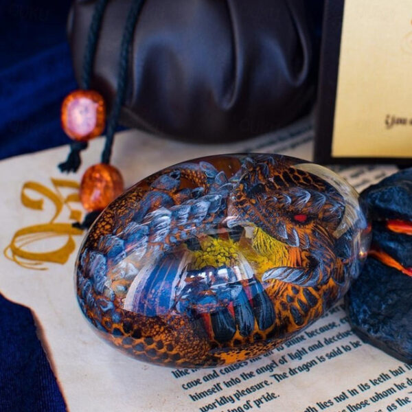 Dinosaur Egg Hot Lava Dragon Egg Resin Home Gift 2025 - US $22.99