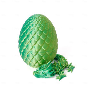 Easter 3D Printed Dragon Egg, Mystery Crystal Dragon Egg Fidget Toys Surprise, Easter Eggs Articulated Crystal Dragon Eggs with Dragon Inside 2025 - U