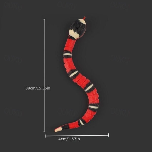 Electric Smart AI Snake Toy Automatic Induction, Realistic Cunning Movement for Exciting Pet Playtime Complete Interactive Toy Set 2025 - US $28.99