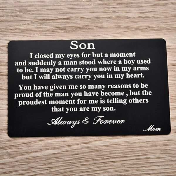 Fahion Men's Card Holder, Son Wallet Card, Birthday Gift, Metal Wallet Card, Creative New Alloy Gifts 2025 - US $9.99