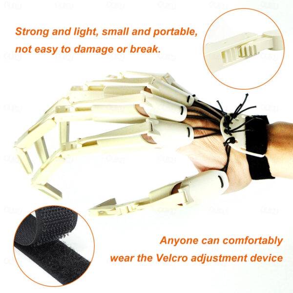 Festival Decoration Articulated Fingers Party Cosplay Costume Props Horror Ghost Claw Gloves,Skeleton Element for Hallow Mexican Day Of The Dead(2Pcs)