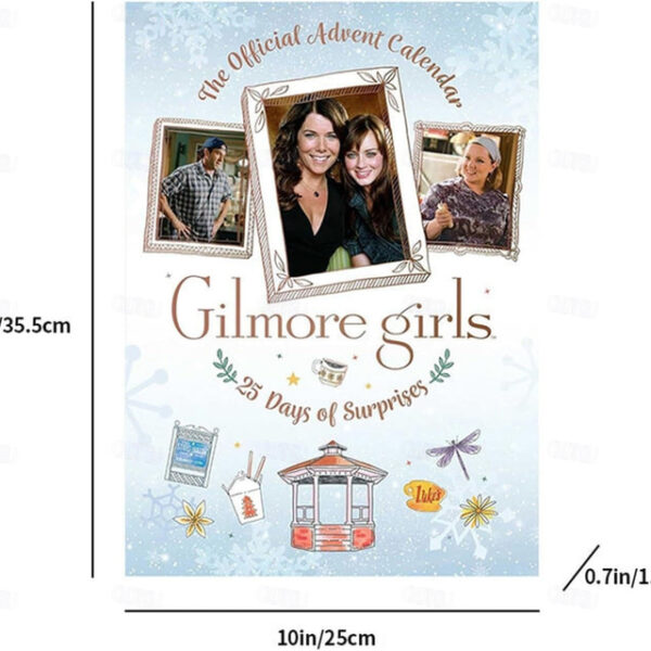 Gilmore Girls The Official Advent Calendar 2024 Christmas Gift Calendars Girlmore Girls Fans Merchandise Christmas Vacation Advent Calendar 2024, Coun