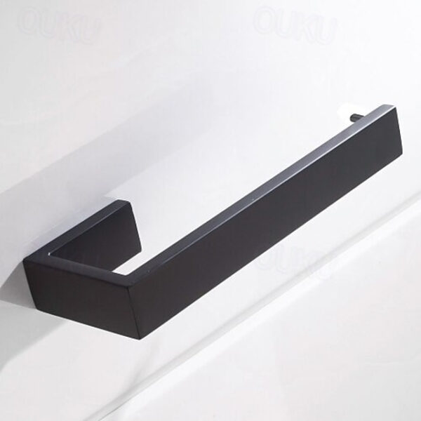 Matte Black Towel Rail 304 Stainless Steel Towel Bar, Mirror Polished, Brushed Wall Mounted Bathroom & Kitchen 2025 - US $25.99