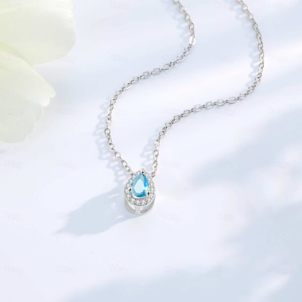 Personalized Birthstone Necklace Custom Best Gift for Mom - Custom Pendant Gift for Mom, Wife, Girlfriend – Unique Mother's Day, Valentine's Day, Anni