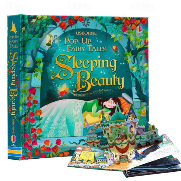 Pop-Up Fairy Tales 3D Picture Book Laser Cut, Eco-Friendly, High-Quality Paper Perfect for Anniversaries, Birthdays, Weddings Exquisite, Unique Design
