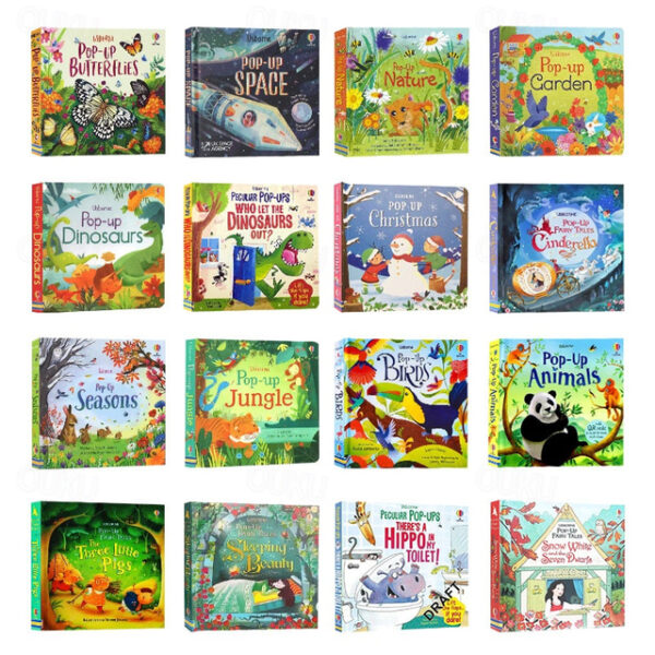 Pop-Up Fairy Tales 3D Picture Book Laser Cut, Eco-Friendly, High-Quality Paper Perfect for Anniversaries, Birthdays, Weddings Exquisite, Unique Design