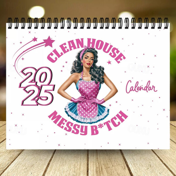 Sarcastic Housewife Calendar, 2025 Calendar 2024 - US $7.99