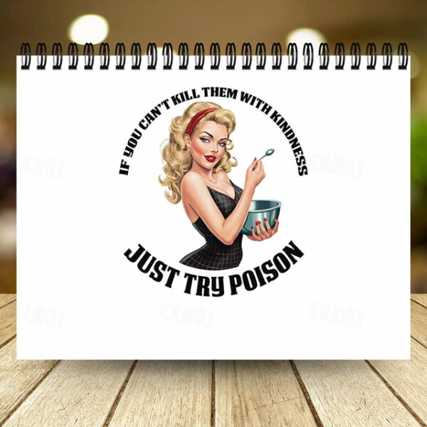 Sarcastic Housewife Calendar, 2025 Calendar 2024 - US $7.99