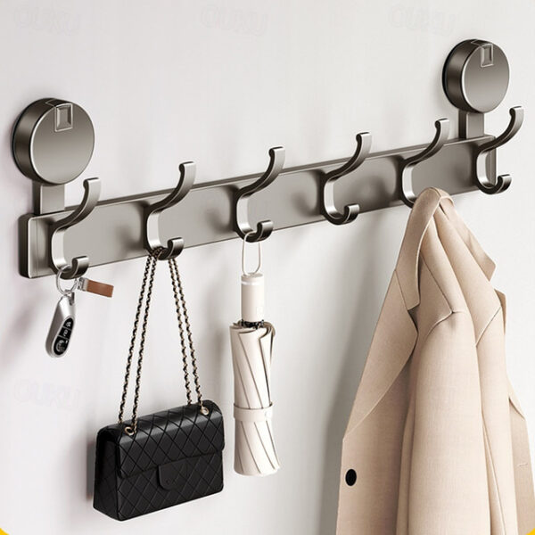 Suction Cup Door Rear Hook No Punching Strong Load-Bearing Kitchen And Bathroom Seamless Wall Hanging Hook Household Door Hanging Hanger 2025 - US $25