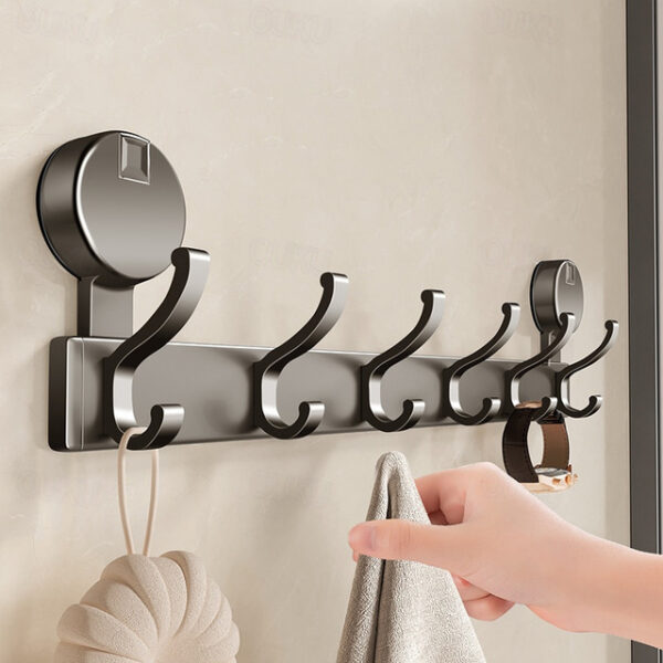 Suction Cup Door Rear Hook No Punching Strong Load-Bearing Kitchen And Bathroom Seamless Wall Hanging Hook Household Door Hanging Hanger 2025 - US $25