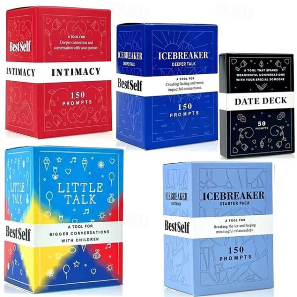 The English Version Of Intimacy Deck By Bestseif Couples Game Has 150 Types Of Cards Please Have A Conversation 2025 - US $10.99