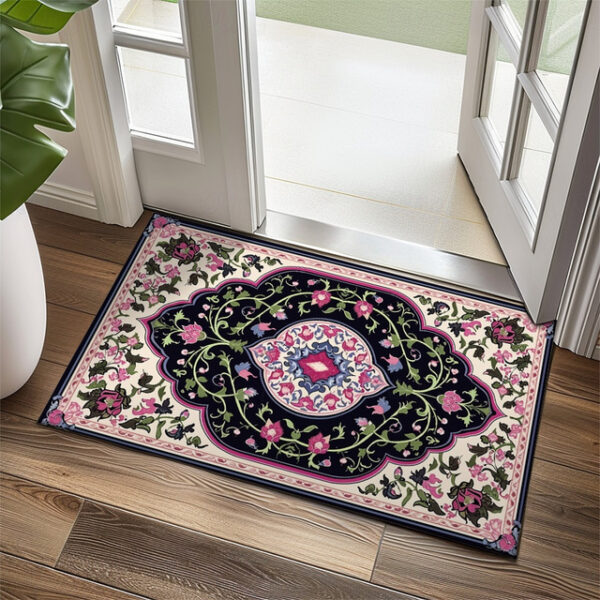 Vintage Ramadan Print Doormat Floor Mats Washable Rugs Kitchen Mat Non-Slip Oil Proof Rug Indoor Outdoor Mat Bedroom Decor Bathroom Mat Entrance Rug 2