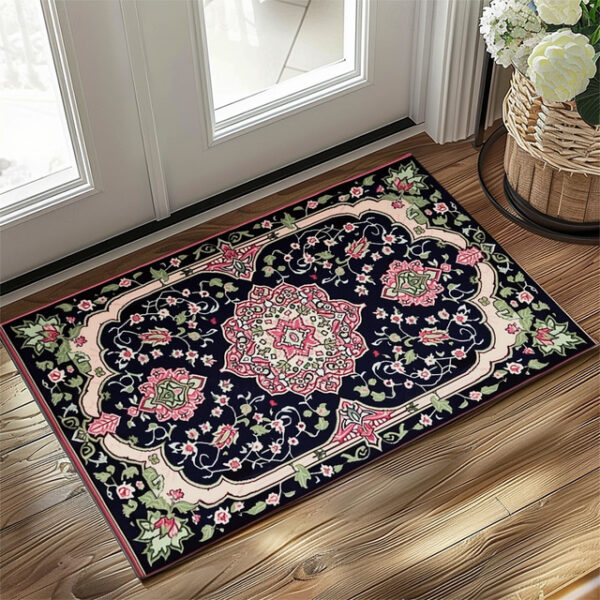 Vintage Ramadan Print Doormat Floor Mats Washable Rugs Kitchen Mat Non-Slip Oil Proof Rug Indoor Outdoor Mat Bedroom Decor Bathroom Mat Entrance Rug 2