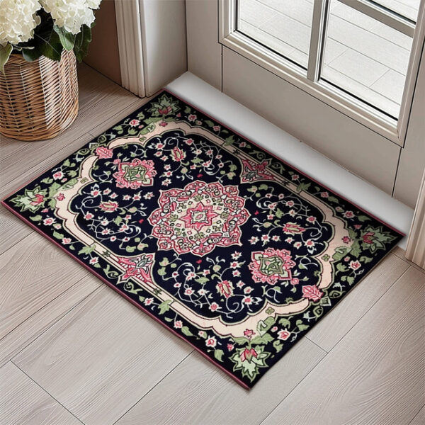 Vintage Ramadan Print Doormat Floor Mats Washable Rugs Kitchen Mat Non-Slip Oil Proof Rug Indoor Outdoor Mat Bedroom Decor Bathroom Mat Entrance Rug 2
