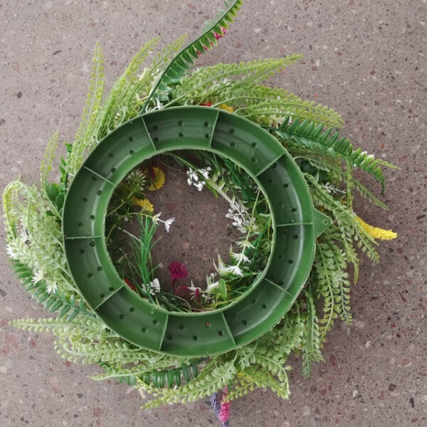 Wild Flower Garland Spring And Summer Garland Front Door Simulation Dry Flower Garland Plant Immortal Flower 45Cm 2025 - US $25.99